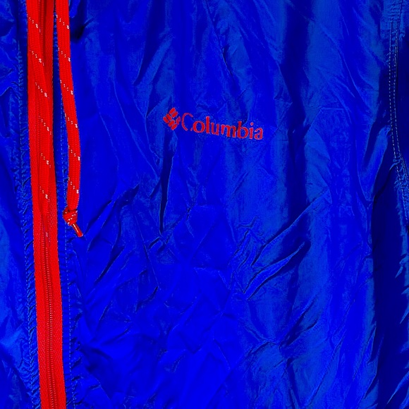 Columbia Fleeced Line Winter Jacket RN#69724 CA05367 Men’s Sz Large! Blue&White! - Picture 2 of 14